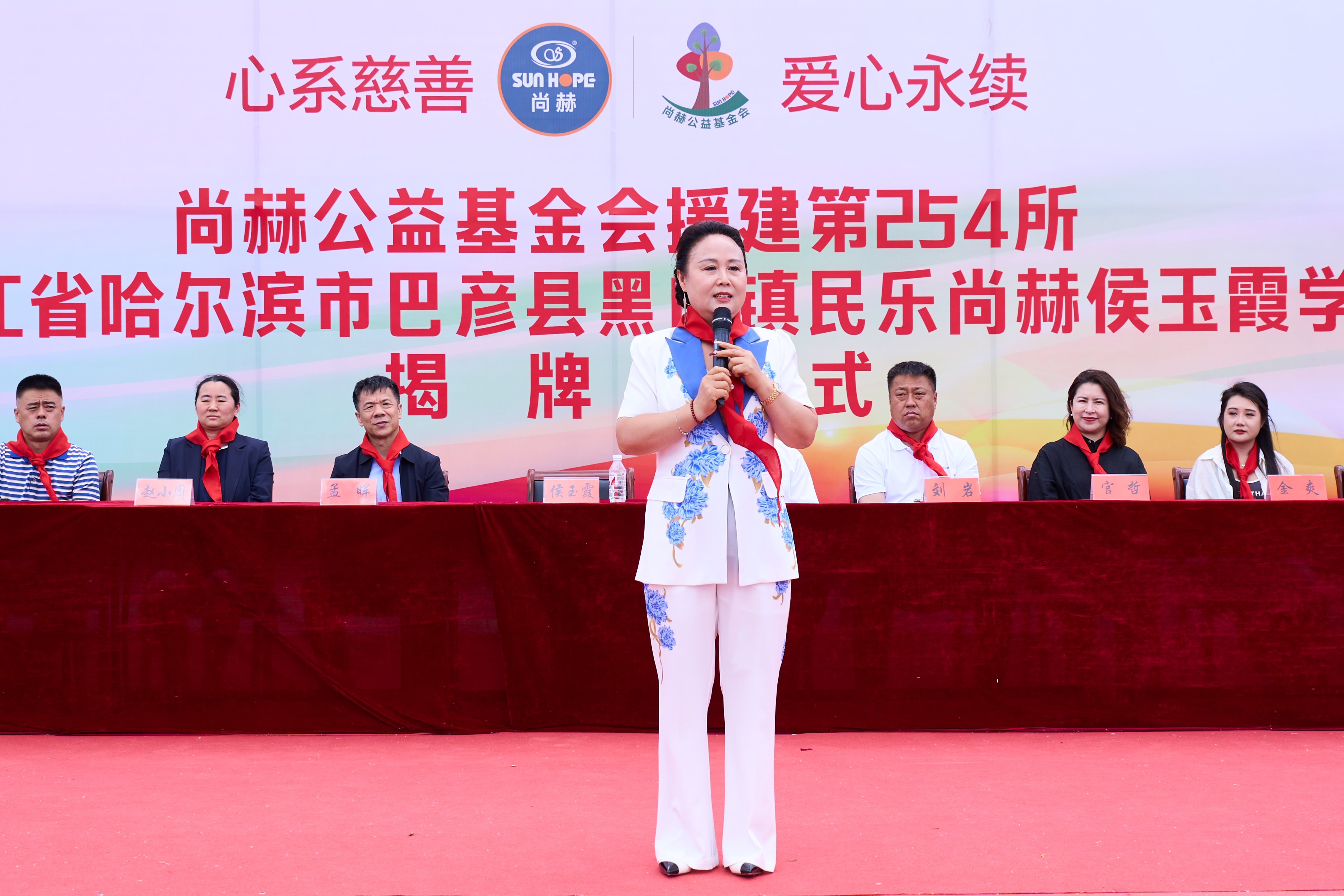 第254所 黑龙江巴彦县黑山镇民乐村完美平台侯玉霞学校